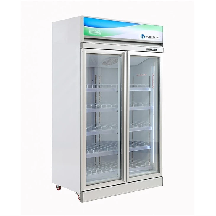 Commercial glass door drinks chiller